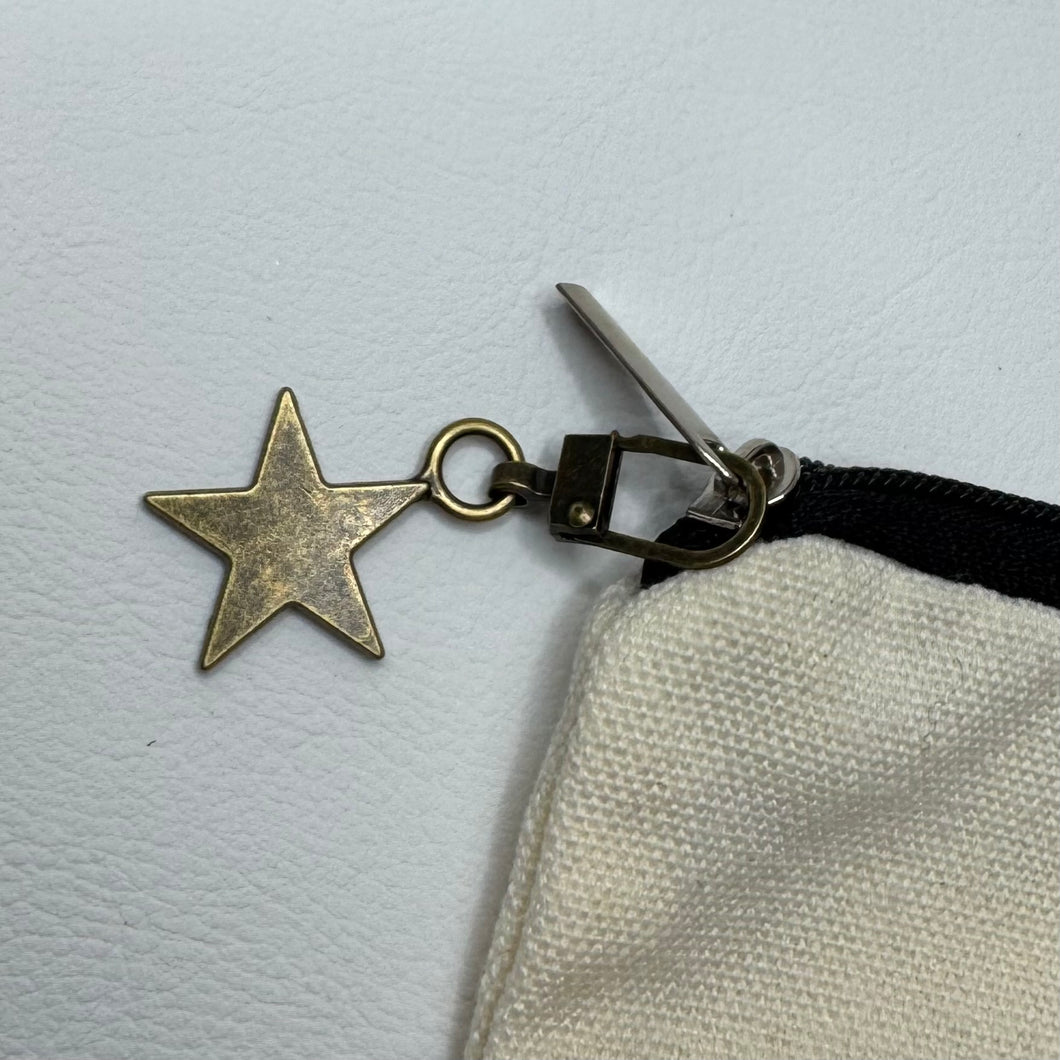 Skraut á rennilása - stjarna