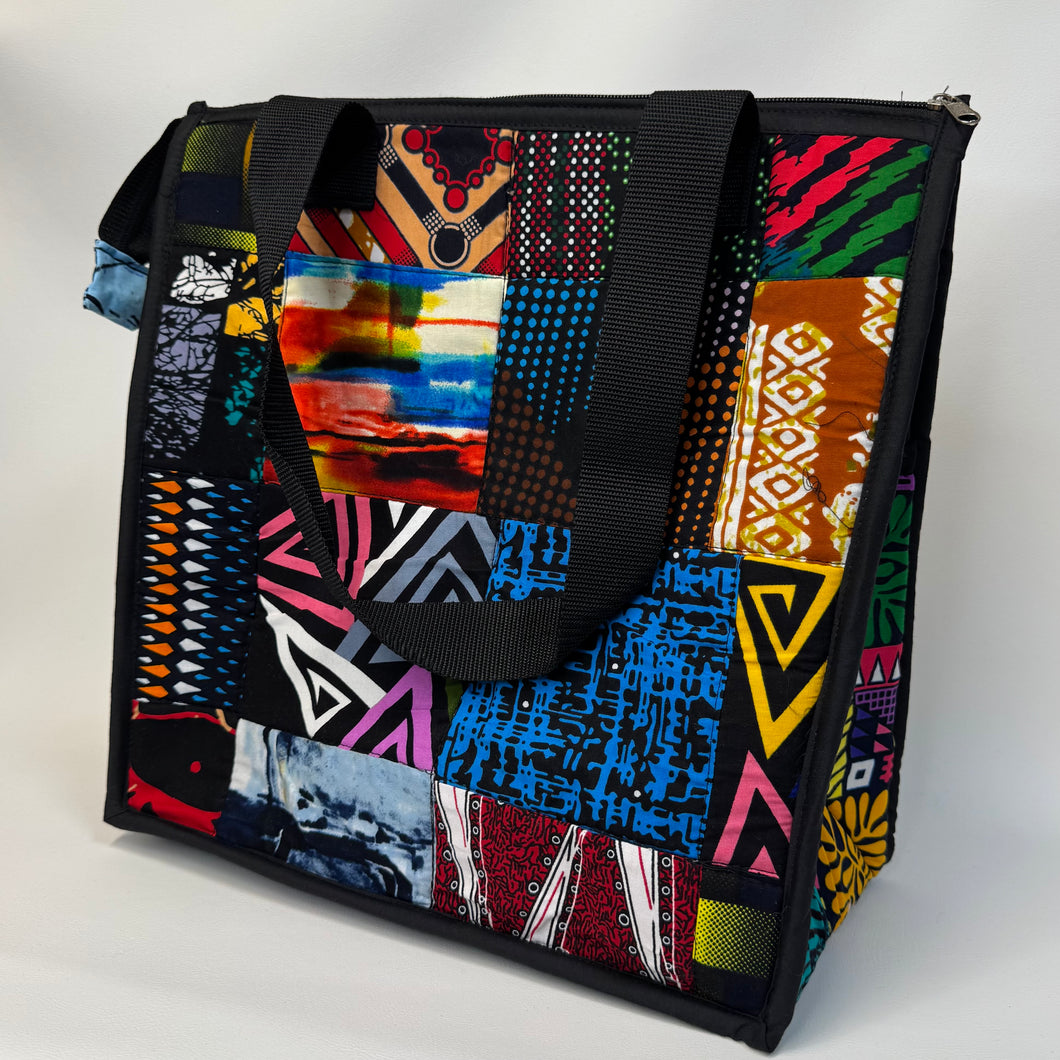 Handgerðar Kenískar töskur - stórar