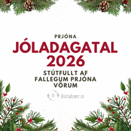 Prjóna jóladagatal 2026 - Forpöntun