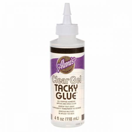 Aleenes Clear Gel Tacky Glue 4oz Bottle