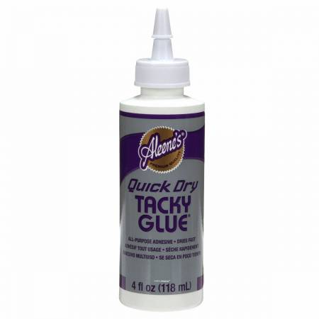 Aleenes Tacky Glue Quick Dry 4oz Bottle