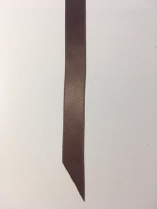 1.6 cm satin borðar - brúnir tónar