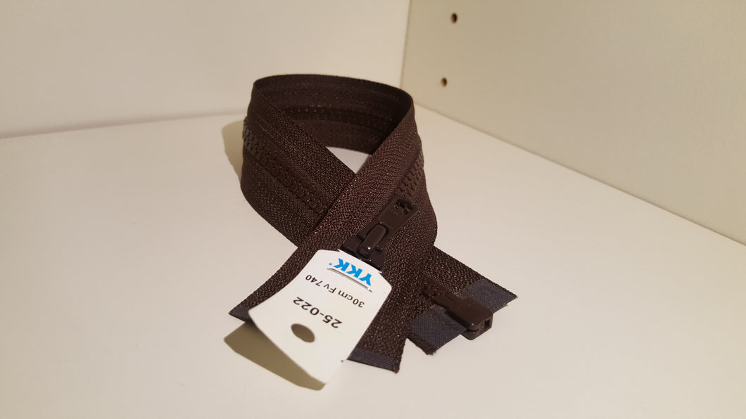 Opinn rennilás, plast - 1 sleði