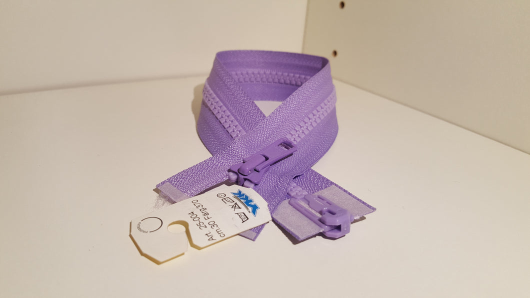 Opinn rennilás, plast - 1 sleði