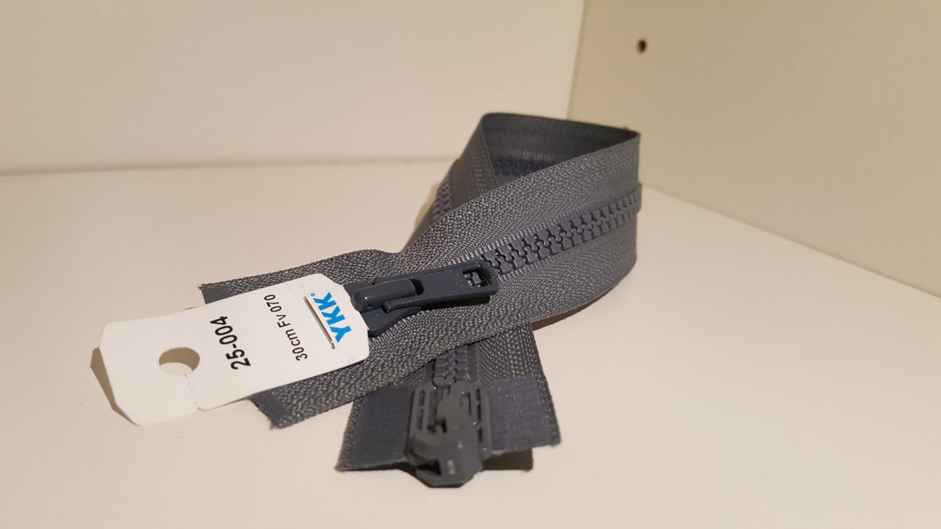 Opinn rennilás, plast - 1 sleði