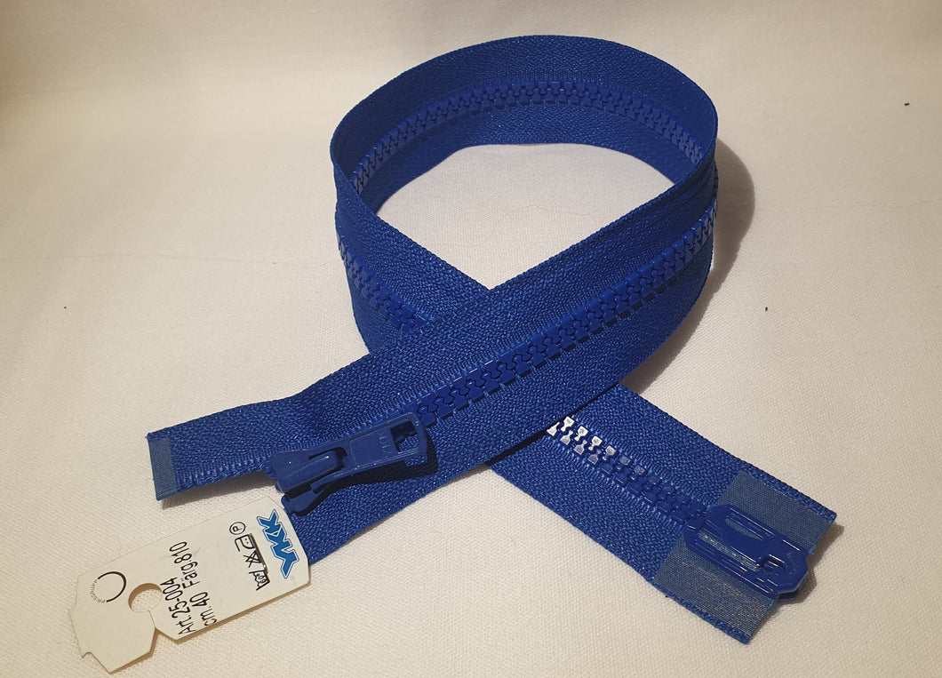 Opinn rennilás, 40 cm - 1 sleði